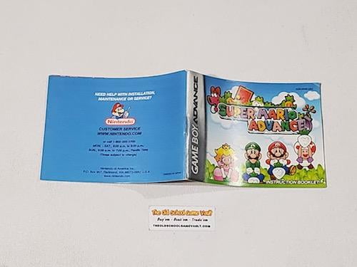 Super Mario Advance Game Boy Advance Manual